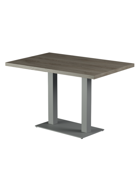 Stolik Alfa Duo szary blat laminowany