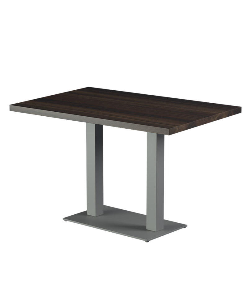 Stolik Alfa Duo szary blat laminowany