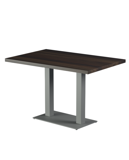 Stolik Alfa Duo szary blat laminowany