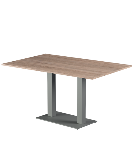 Stolik Alfa Duo szary blat laminowany