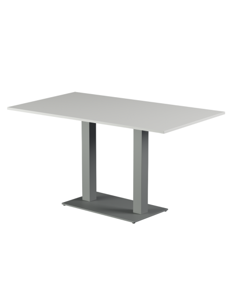Stolik Alfa Duo szary blat laminowany
