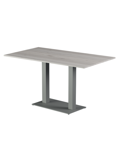Stolik Alfa Duo szary blat laminowany