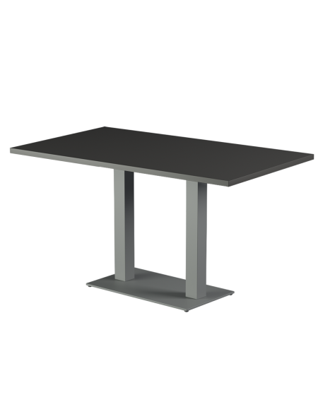 Stolik Alfa Duo szary blat laminowany