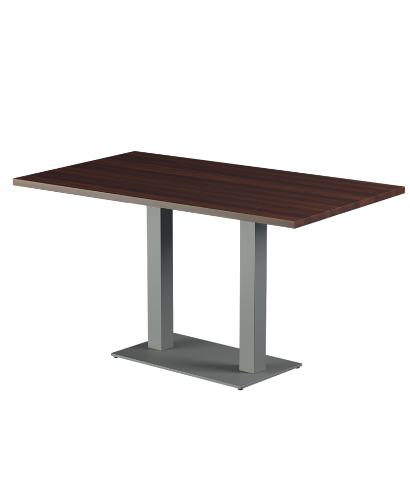 Stolik Alfa Duo szary blat laminowany