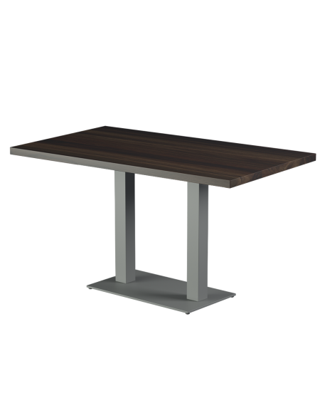 Stolik Alfa Duo szary blat laminowany