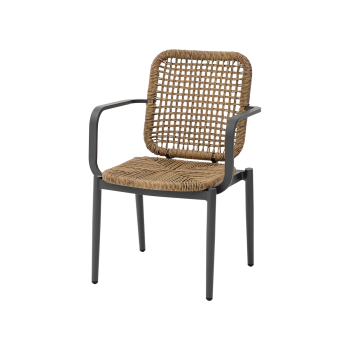 Krzesło Diego brązowe