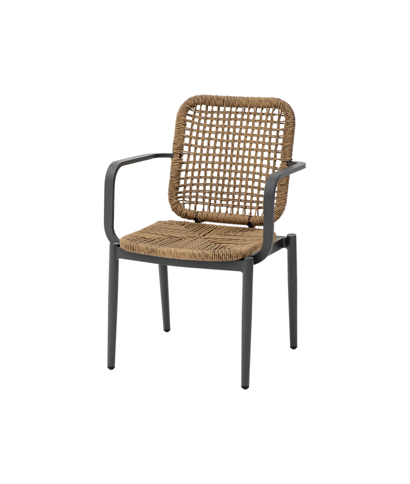 Krzesło Diego brązowe