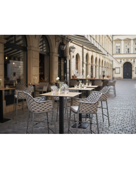 Krzesło Massimo Bar jasnobeżowe