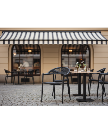 Krzesło Emilio antracytowe