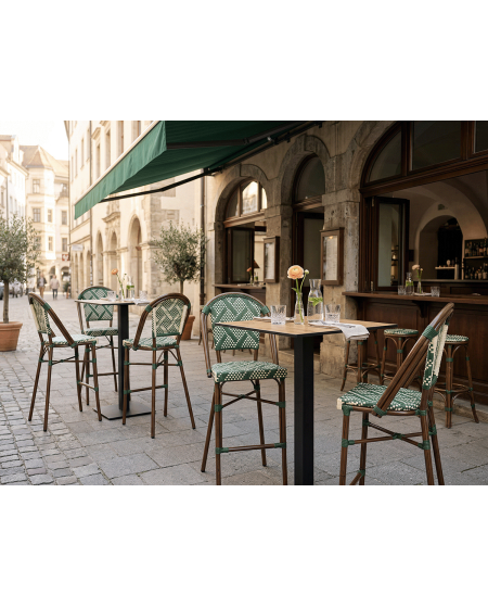 Krzesło Matteo Bar zielone