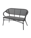 Ławka Camillo Bench czarno-grafitowa