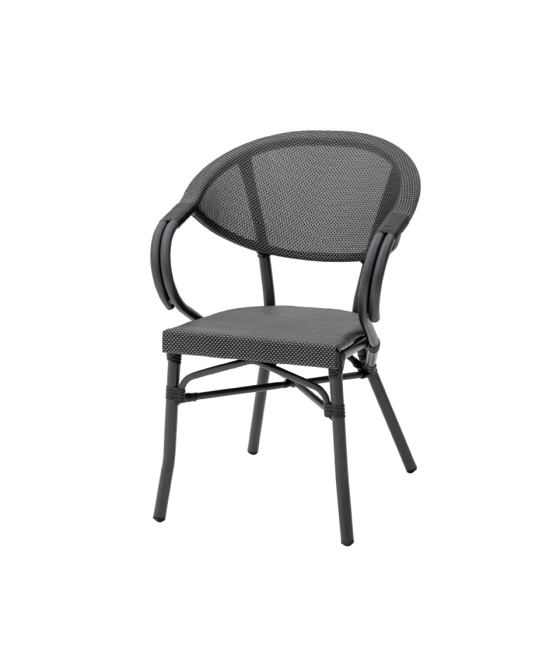Krzesło Camillo grafitowe
