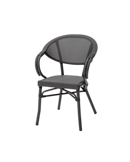 Krzesło Camillo grafitowe