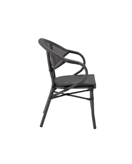 Krzesło Camillo grafitowe