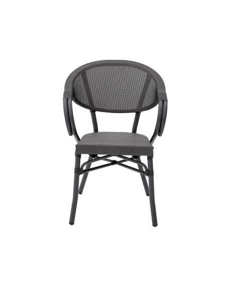 Krzesło Camillo grafitowe