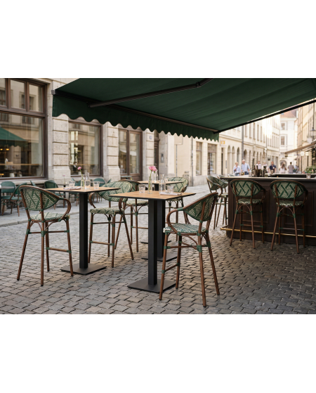 Krzesło Camillo Bar zielone