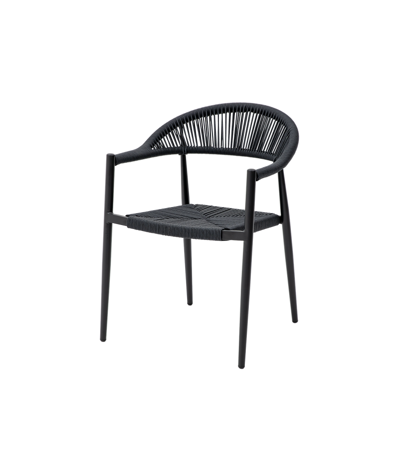 Krzesło Emilio antracytowe