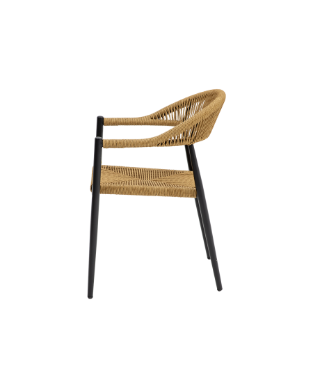 Krzesło Emilio ciemny naturalny