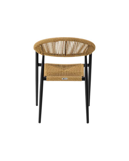 Krzesło Emilio ciemny naturalny