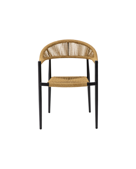 Krzesło Emilio ciemny naturalny