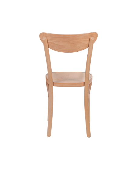 Krzesło drewniane Boomerang naturalny