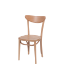 Krzesło drewniane Boomerang naturalny