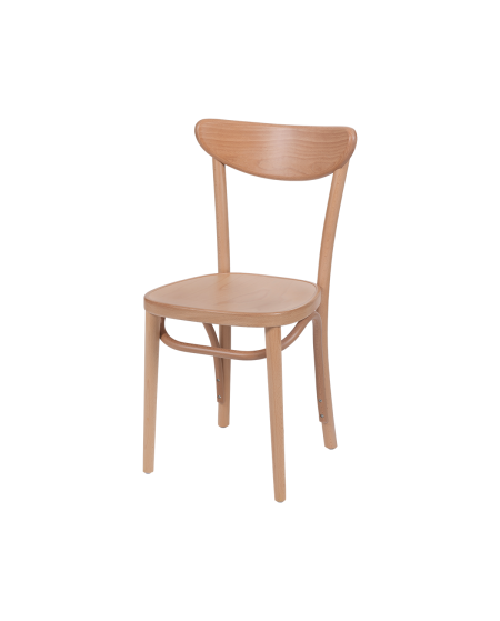 Krzesło drewniane Boomerang naturalny