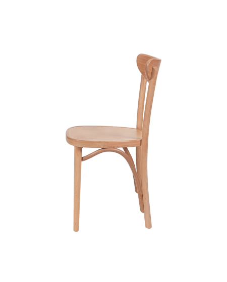 Krzesło drewniane Boomerang naturalny
