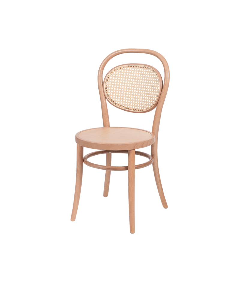 Krzesło drewniane Ellipse naturalny