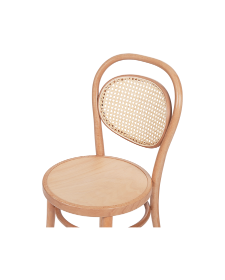 Krzesło drewniane Ellipse naturalny