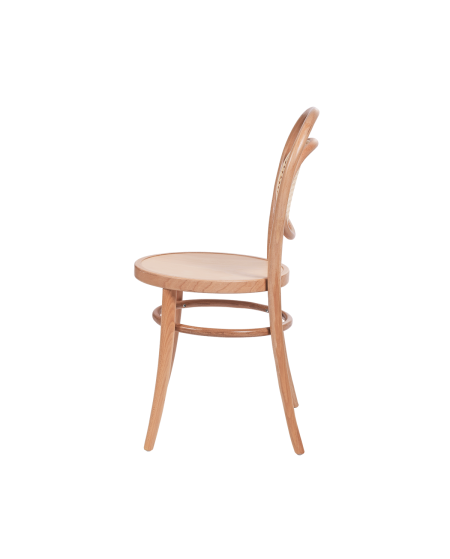 Krzesło drewniane Ellipse naturalny