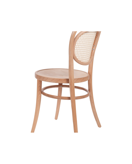 Krzesło drewniane Ellipse naturalny