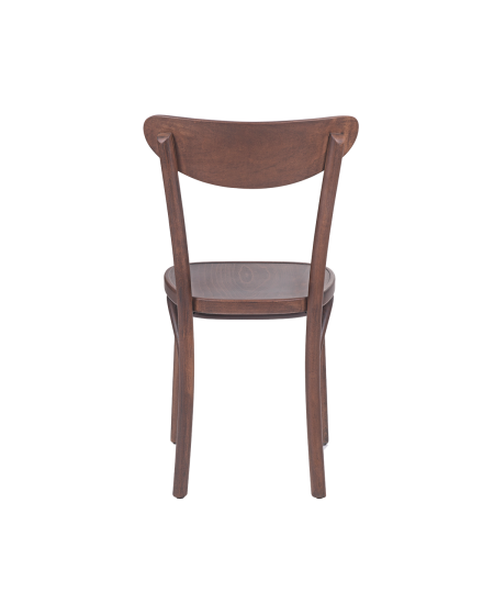 Krzesło drewniane Boomerang orzech