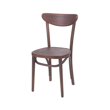 Krzesło drewniane Boomerang orzech