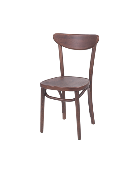 Krzesło drewniane Boomerang orzech