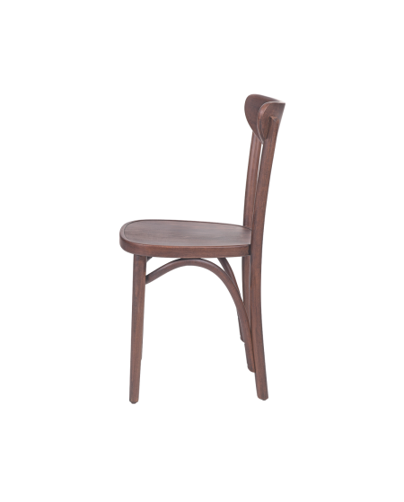 Krzesło drewniane Boomerang orzech