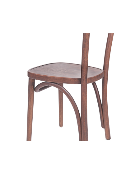 Krzesło drewniane Boomerang orzech