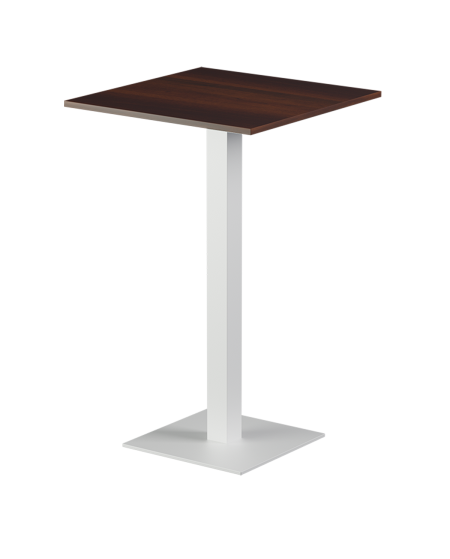 Stolik Alfa Bar biały blat laminowany