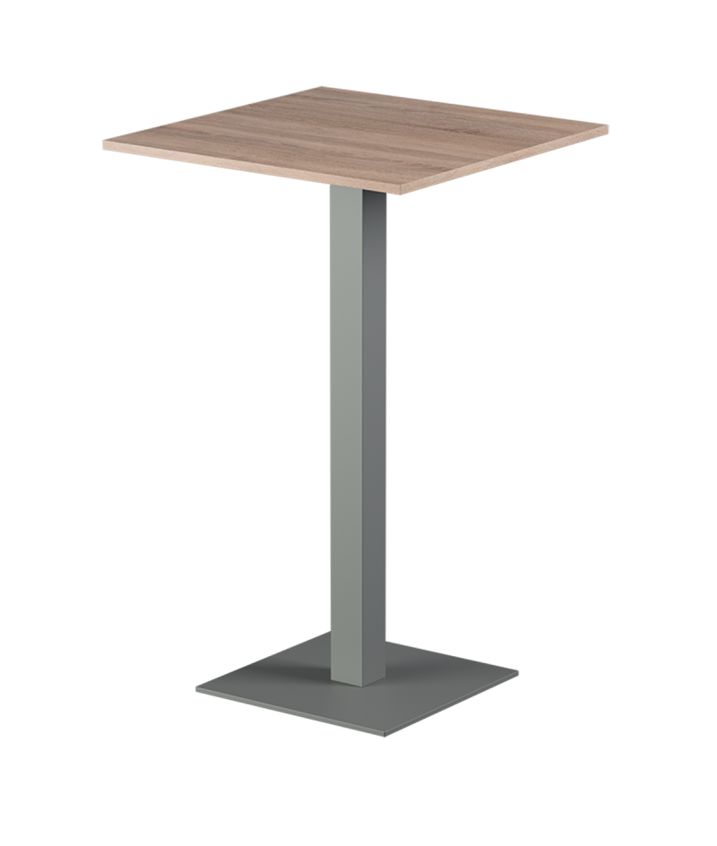 Stolik Alfa Bar szary blat laminowany