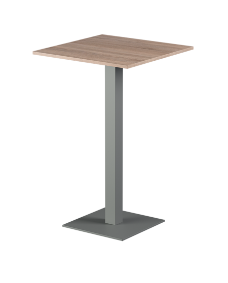 Stolik Alfa Bar szary blat laminowany