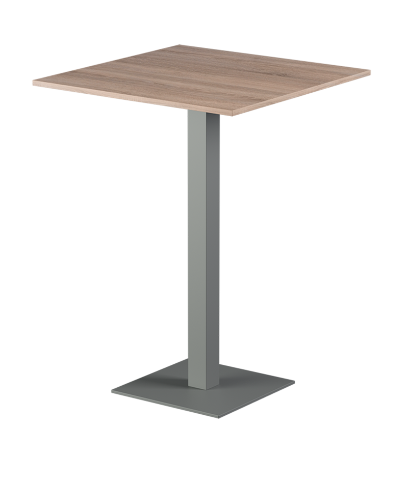 Stolik Alfa Bar szary blat laminowany