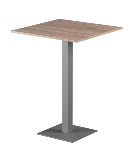 Stolik Alfa Bar szary blat laminowany