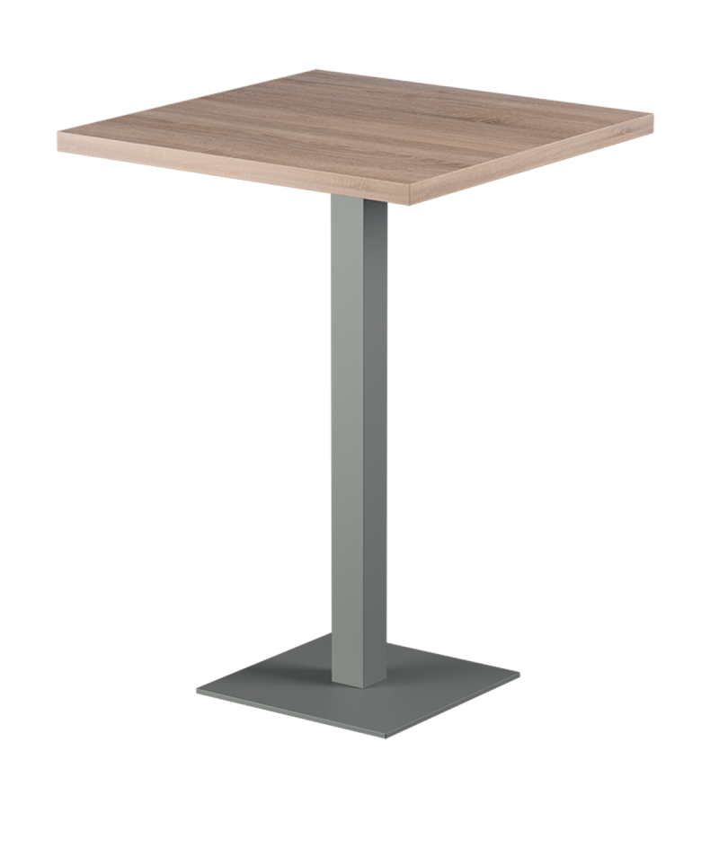 Stolik Alfa Bar szary blat laminowany