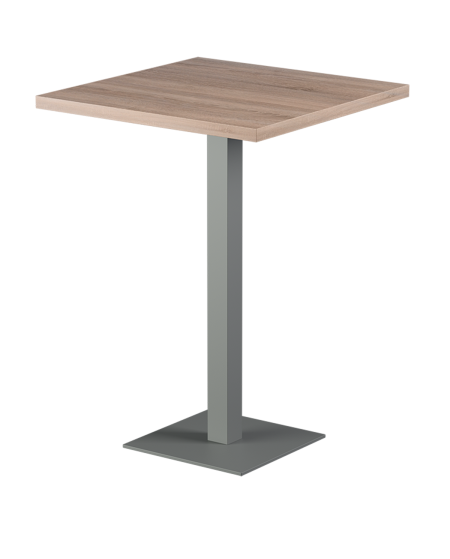 Stolik Alfa Bar szary blat laminowany