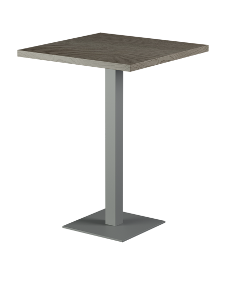 Stolik Alfa Bar szary blat laminowany