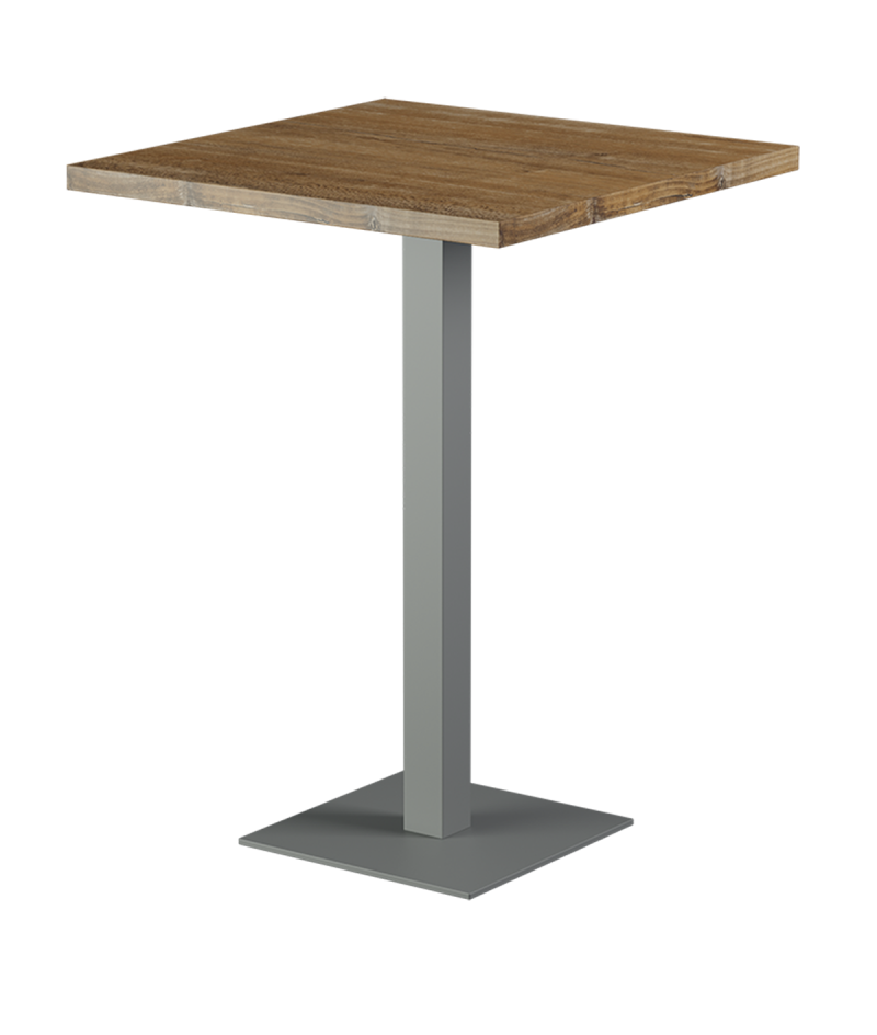 Stolik Alfa Bar szary blat laminowany