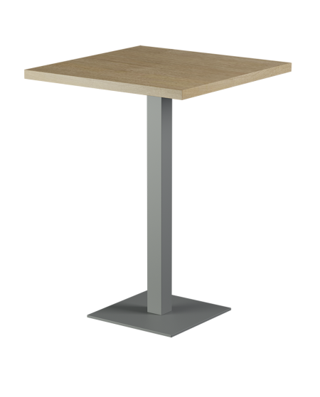 Stolik Alfa Bar szary blat laminowany