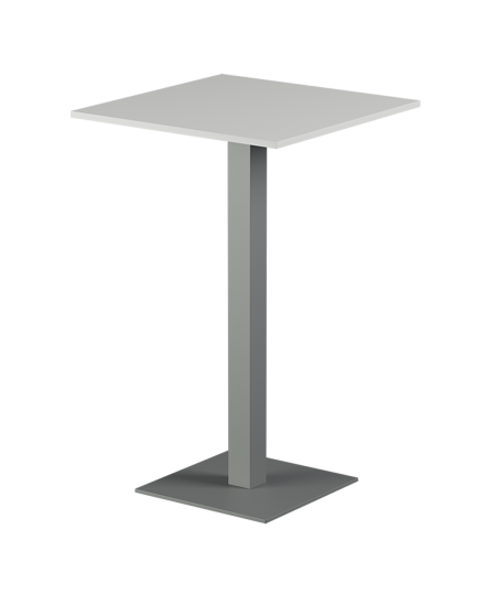 Stolik Alfa Bar szary blat laminowany