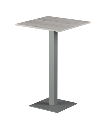 Stolik Alfa Bar szary blat laminowany