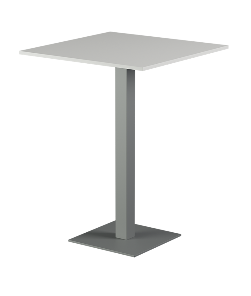 Stolik Alfa Bar szary blat laminowany